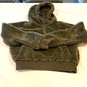 Lululemon womens xs/s scuba fleece half-zip hoodie
